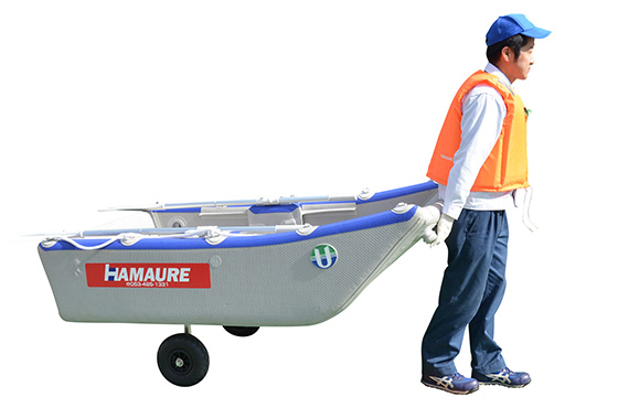 車輪を付ければリヤカーにもなります