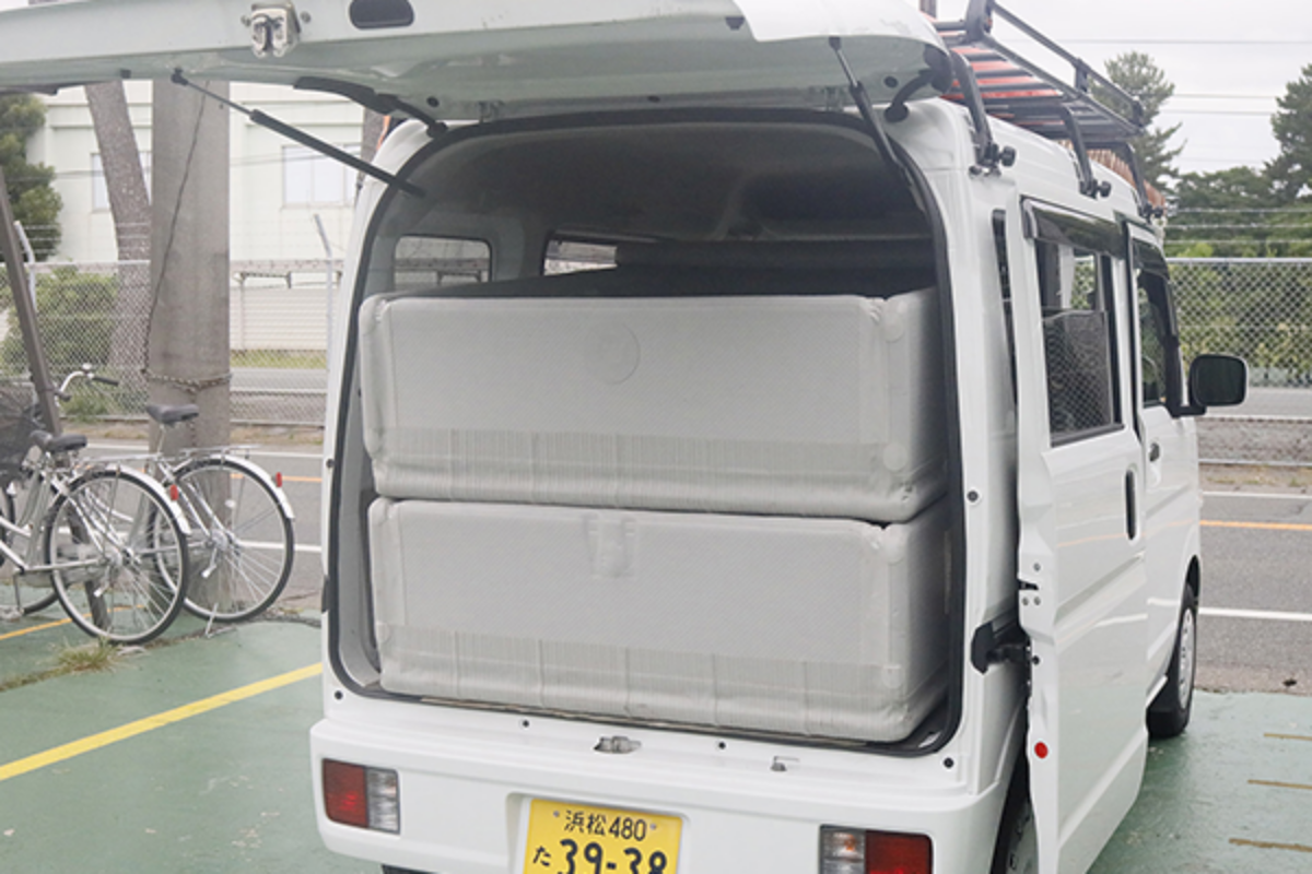 軽自動車に積載可能